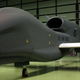 File photo showing a full-scale model of an RQ-4 Global Hawk drone in 2010